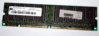 64 MB SD-RAM 168-pin PC-133U non-ECC 133 MHz  CL3 Micron MT8LSDT864AG-133C7