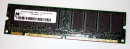 128 MB SD-RAM 168-pin PC-100 non-ECC CL2 Micron MT16LSDT1664AG-10EB4