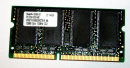 128 MB SO-DIMM 144-pin SD-RAM PC-133  CL3 Hynix...