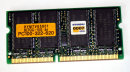64 MB SO-DIMM 144-pin SD-RAM PC-100  CL3  Hyundai HYM7V65801 BLTQG-10S