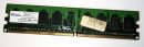 512 MB DDR2-RAM 1Rx8 PC2-5300U non-ECC  Elixir M2U51264TU88A0F-3C