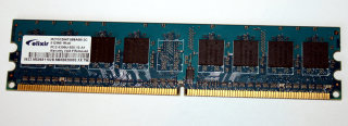 512 MB DDR2-RAM 1Rx8 PC2-5300U non-ECC  Elixir M2Y51264TU88A0B-3C