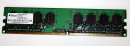 512 MB DDR2-RAM 1Rx8 PC2-4200U non-ECC  Elixir...