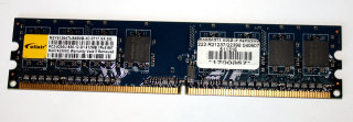 512 MB DDR2-RAM 240-pin 1Rx8 PC2-5300U non-ECC  Elixir M2Y51264TU88B0B-3C