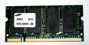 128 MB DDR-RAM 200-pin PC-2100S Laptop-Memory  Samsung...