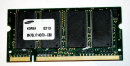 128 MB DDR - RAM PC-2100S DDR-266 Laptop-Memory  Samsung...