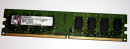 2 GB DDR2-RAM PC2-6400U non-ECC  Kingston KTH-XW4400C6/2G  9931026