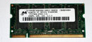 256 MB DDR RAM 200-pin SO-DIMM PC-2700S Micron...