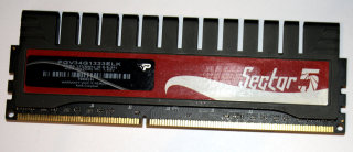 2 GB DDR3-RAM PC3-10600U non-ECC  Patriot PGV34G1333ELK  G Series Sector 5