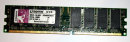 512 MB DDR-RAM 184-pin PC-3200U non-ECC Kingston...