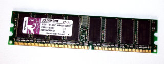 512 MB DDR-RAM 184-pin PC-3200U non-ECC Kingston KVR400X64C3A/512   9930521