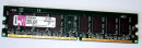 512 MB DDR-RAM PC-3200U non-ECC  Kingston...