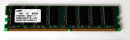512 MB DDR-RAM 184-pin PC-3200U non-ECC Samsung...
