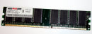 512 MB DDR-RAM  PC-3200U non-ECC  extrememory EXME512-DD1N-400S25-E1-A