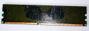 256 MB DDR-RAM PC-2700U non-ECC  Elpida  EBD25UC8AMFA-6B