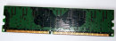 256 MB DDR-RAM PC-3200U non-ECC  Elpida  EBD25UC8AMFA-5B