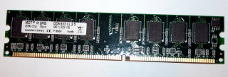 512 MB DDR-RAM 184-pin PC-2700U non-ECC  CL2.5  MDT M512-333-17B