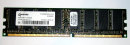 512 MB DDR-RAM 184-pin PC-3200U non-ECC  CL3  Qimonda HYS64D64300HU-5-B