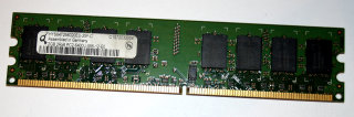 2 GB DDR2-RAM 240-pin 2Rx8 PC2-6400U non-ECC  Qimonda HYS64T256020EU-25F-C