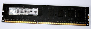 2 GB DDR3-RAM 240-pin PC3-10600U non-ECC  G.SKILL F3-10600CL9S-2GBNT