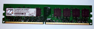 2 GB DDR2-RAM 240-pin PC2-6400U non-ECC CL5 G.SKILL F2-6400CL5S-2GBNY