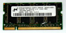 256 MB DDR RAM PC-2700S 333MHz Laptop-Memory Micron...
