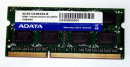 2 GB DDR3 RAM PC3-10600S 1333MHz Laptop-Memory Adata AD3S1333B2G9-B