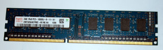 2 GB DDR3-RAM 1Rx8 PC3-10600U non-ECC Hynix HMT325U6TFR8C-H9 N0 AA