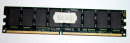 1 GB DDR2 RAM PC2-4200U nonECC  Corsair VS1GB533D2   double-sided