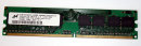 512 MB DDR2-RAM 240-pin 1Rx8 PC2-4200U non-ECC CL4  Micron MT8HTF6464AY-53EB8