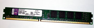 4 GB DDR3-RAM 240-pin PC3-12800U non-ECC CL11 Kingston KVR16N11S8/4 Low Profil