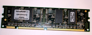 128 MB SD-RAM 168-pin PC-133U non-ECC  Kingston KVR133X64C3/128  9902364 double-sided