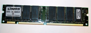 512 MB SD-RAM PC-133 non-ECC Kingston KTH-VL133/512   9905121