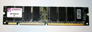 256 MB SD-RAM 168-pin PC-100U non-ECC  Kingston KSE1840/256   9905220