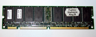 256 MB SD-RAM 168-pin PC-133U non-ECC CL3  Toshiba THMY6432G1EG-75