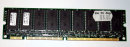 128 MB SD-RAM 168-pin ECC PC-100  CL2  Toshiba THMY7216H1EG-80