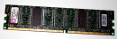512 MB DDR-RAM  PC-3200U non-ECC 184-pin Kingston...
