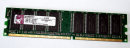 512 MB DDR-RAM 184-pin PC-2100U non-ECC CL2 Kingston...