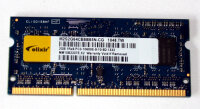 2 GB DDR3 RAM 204-pin SO-DIMM 1Rx8 PC3-10600S  Elixir...