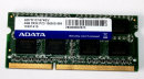 4 GB DDR3 RAM 204-pin SO-DIMM 2Rx8 PC3-10600S  Adata...