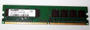 1 GB DDR2 RAM 1Rx8 PC2-6400U non-ECC  Elpida EBE10UE8ACFA-8G-E