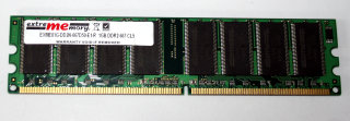 1 GB DDR2- RAM PC2-5300U non-ECC CL5  extrememory EXME01G-DD2N-667D50-E1-R