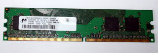 256 MB DDR2-RAM 240-pin 1Rx16 PC2-4200U non-ECC Micron MT4HTF3264AY-53EB2