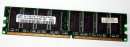 512 MB DDR-RAM PC-2700U non-ECC Samsung M368L6423HUN-CB3