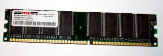 512 MB DDR-RAM 184-pin PC-3200U non-ECC  extrememory EXME512-DD1N-400D25-C1