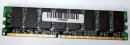 512 MB DDR-RAM PC-3200U non-ECC DDR-400MHz-CL3  Elixir M1U51264DS8HC1G-5T