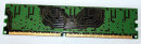512 MB DDR-RAM 184-pin PC-3200U non-ECC Desktop-Memory, single-sided with Elpida-Chips