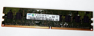 1 GB DDR2-RAM 1Rx8 PC2-6400U non-ECC PC-Memory Samsung M378T2863FBS-CF7