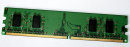 512 MB DDR2-RAM 240-pin 1Rx16 PC2-5300U non-ECC Hynix HYMP164U64CP6-Y5 AB
