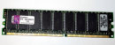 512 MB DDR-RAM 184-pin PC-3200 ECC  Kingston...